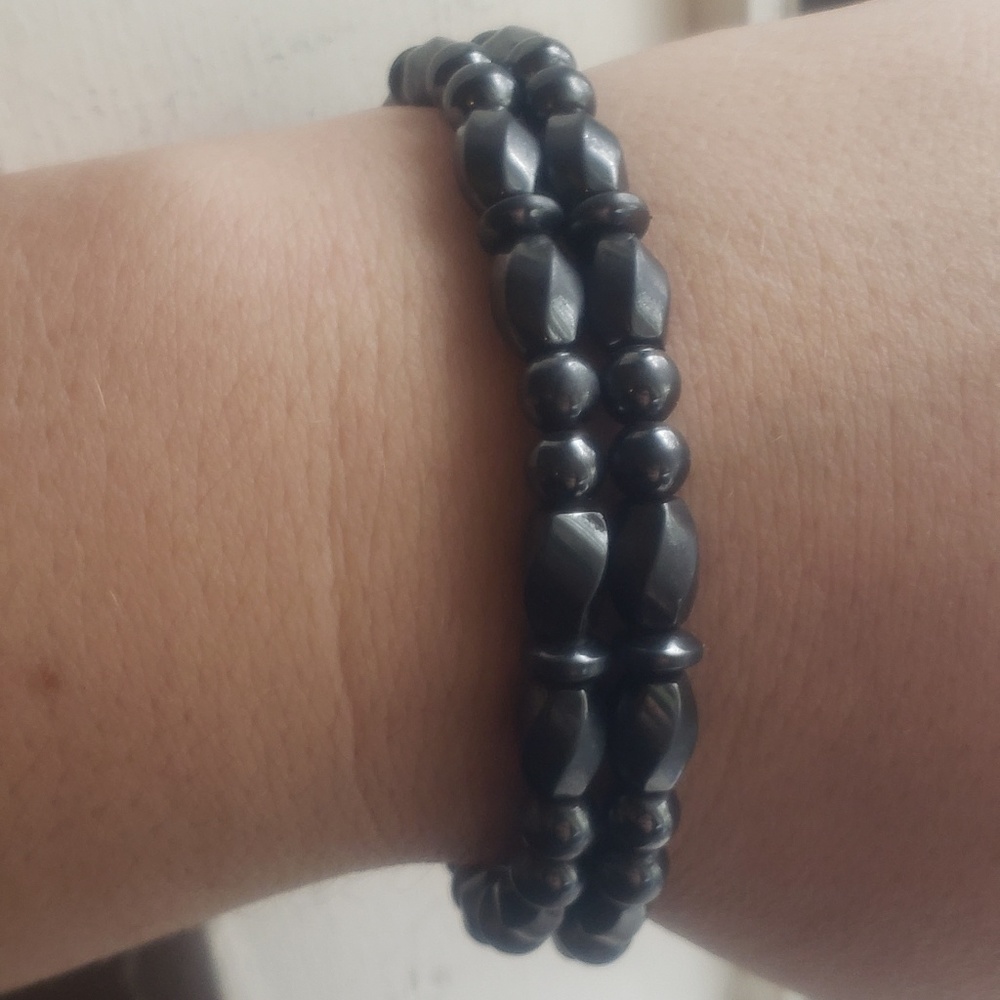 Hematite magnetic bracelet